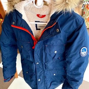 Lands' End Boys Size L Parka